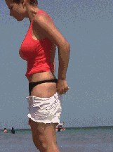 美女身材好就是自信