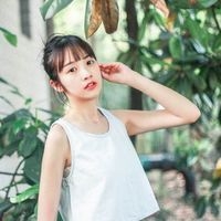 走路一阵风 小清新唯美女生qq头像