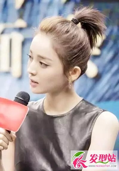 短发怎么编好看　看娜扎教你扎头发