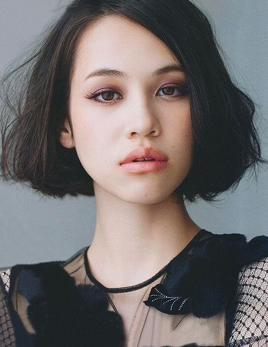 女学生短发发型设计图片