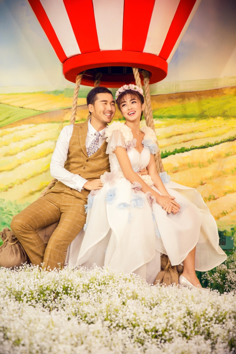 花海 婚纱照