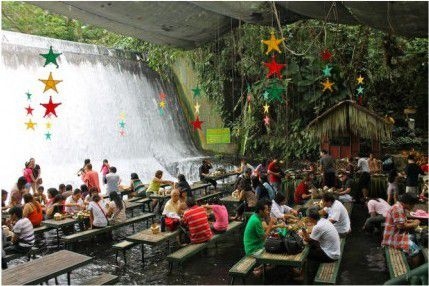 瀑布餐厅 喜欢么