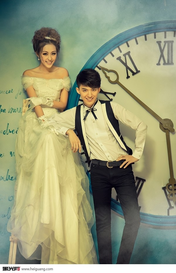 恋爱时分 婚纱照