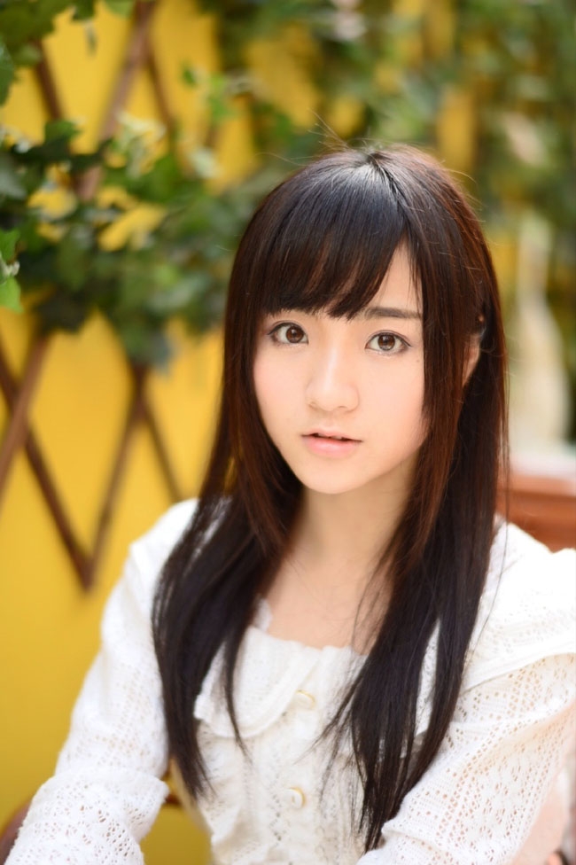 美女莫寒小清新写真 风姿绰约