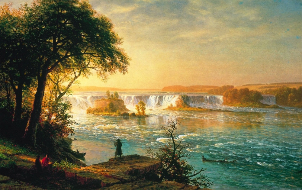Albert Bierstadt油画风景电脑壁纸