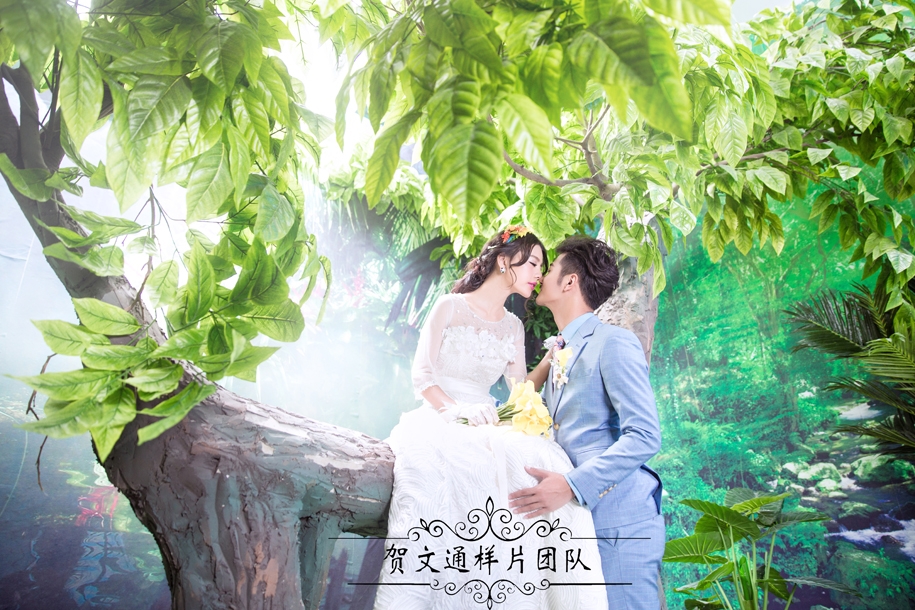丛林物语 婚纱照