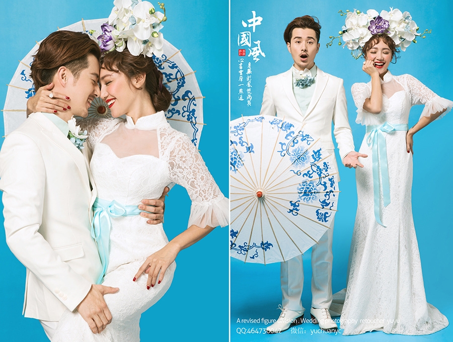 冠花 婚纱照