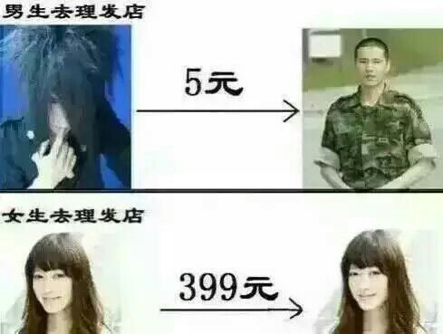 男生和女生的差别