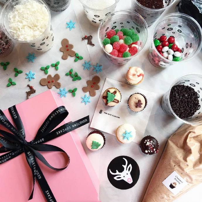美帝超火爆的杯子蛋糕店GEORGETOWN CUPCAKE