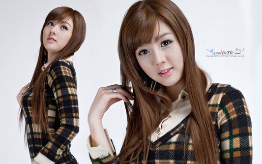 个性美女李智友高清壁纸 1440x900 【19】