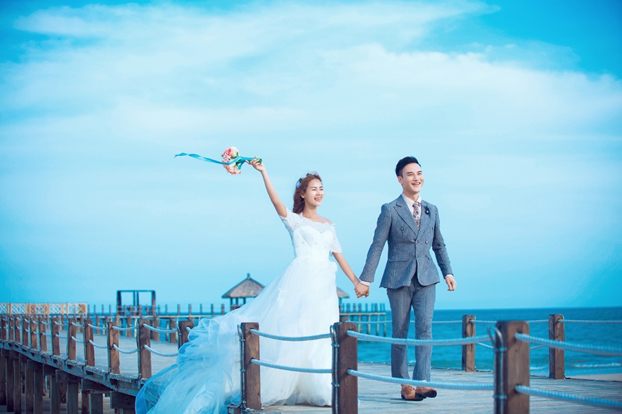 白金海岸 婚纱照
