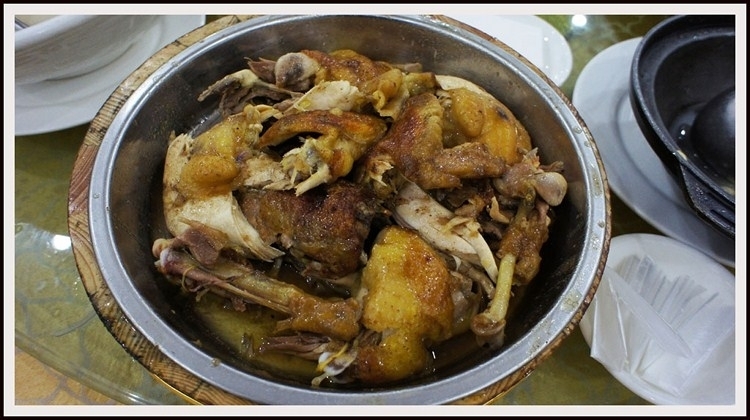 自然山庄的美食
