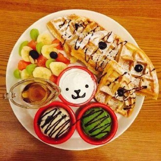 兔子雪糕华夫饼系列