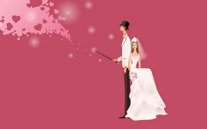 婚礼庆典美女新娘桌面壁纸1920x1200