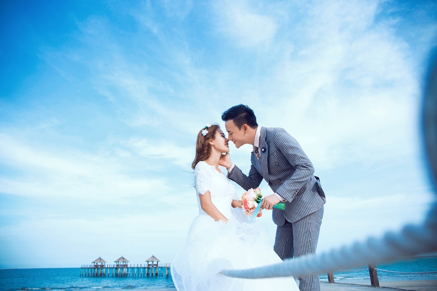 白金海岸 婚纱照