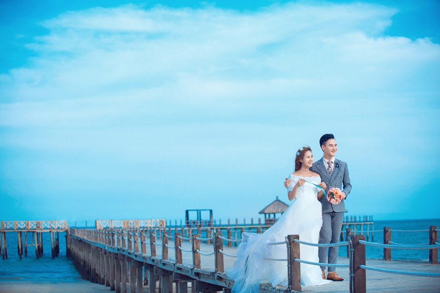 白金海岸 婚纱照