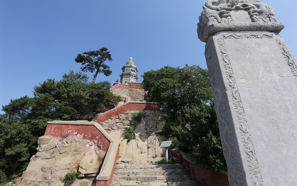 天津盘山风景桌面壁纸