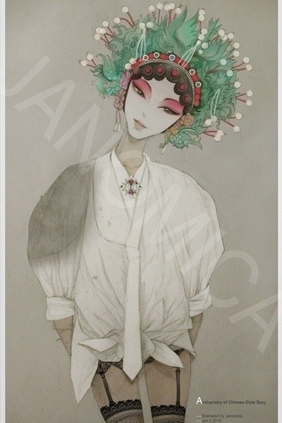 插画系 喜欢的请给花