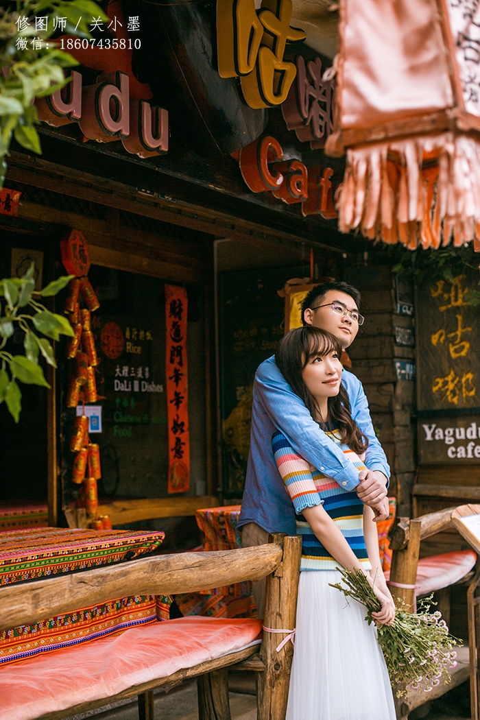 咖啡馆的故事 婚纱照