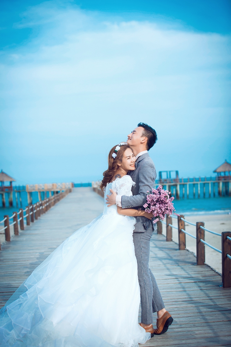 白金海岸 婚纱照
