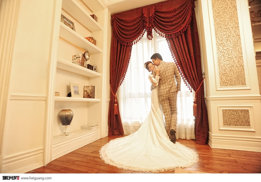 香榭丽小情歌 婚纱照