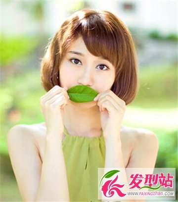 清新减龄的可爱发型推荐 时尚养眼的邻家MM