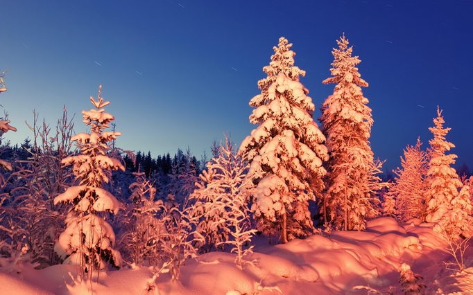 大自然完美高清雪景壁纸