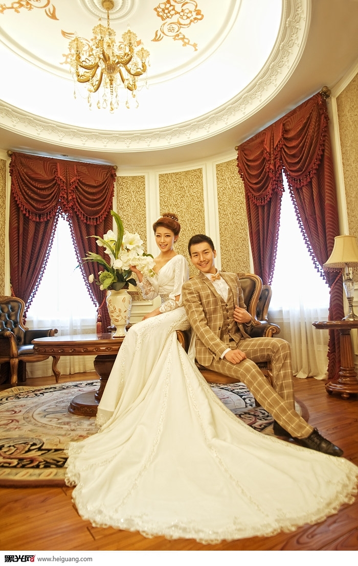 香榭丽小情歌 婚纱照