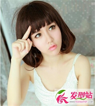 校园女生可爱短发发型 打造时尚清新校园美女