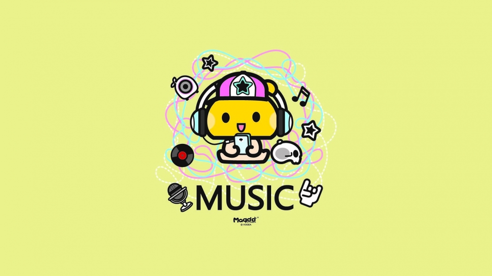 蘑菇点点时尚音乐系列壁纸第二辑
