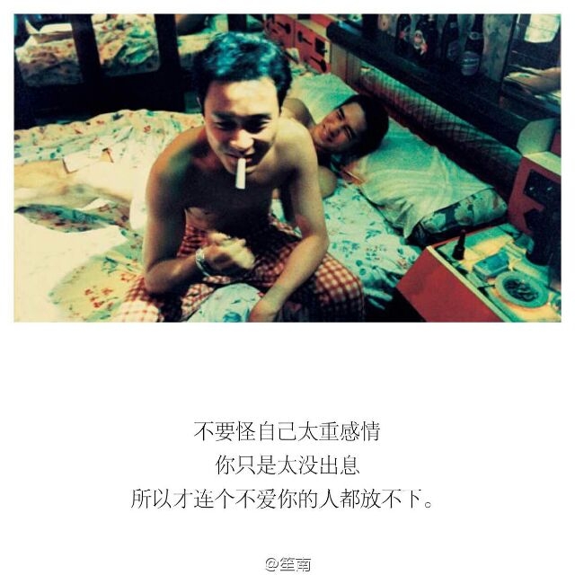 披着各自的骄傲，互不打扰