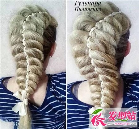 最美的拉花编发 你值得拥有
