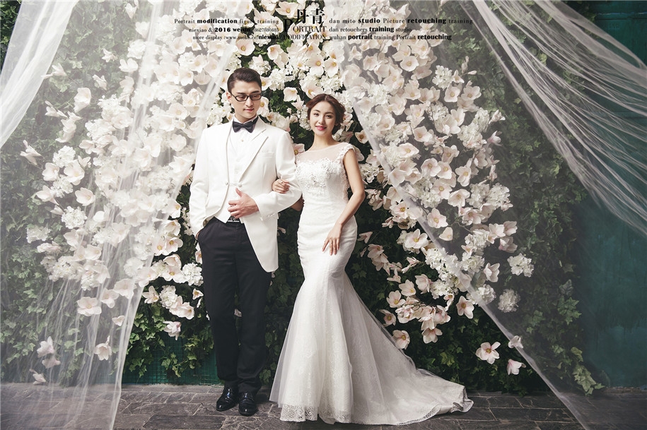 爱情进行曲 婚纱照