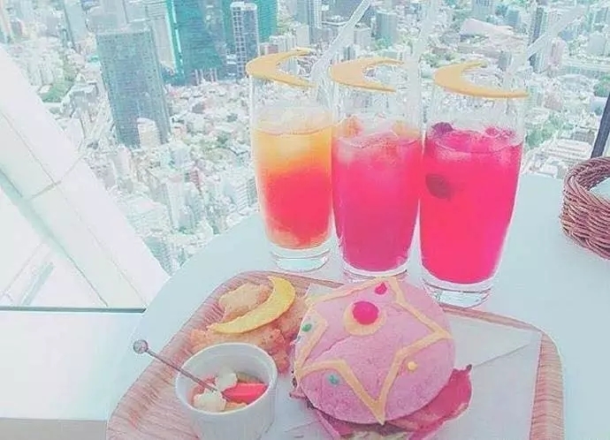 日本一家以美少女战士为主题的餐厅 简直少女心炸裂