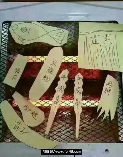 今天去烧烤，大家看看这些够嘛？还缺啥？