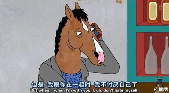 没人知道我喜欢你. —— 马男波杰克