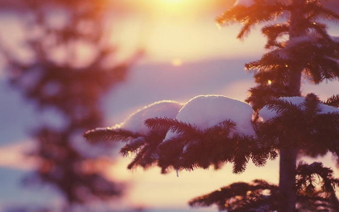 大自然完美高清雪景壁纸