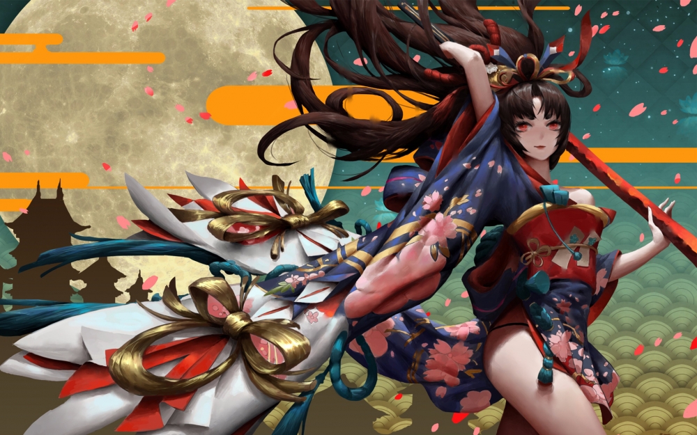手游《阴阳师》游戏人物高清桌面壁纸