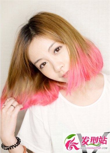 中短发女生流行什么发型 简单发型打造甜美氧气美女