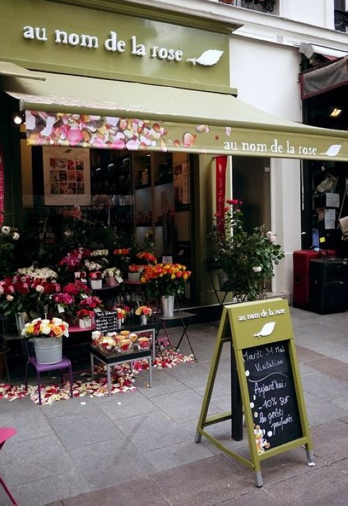 花店漂亮照 每个女孩都想拥有个花店