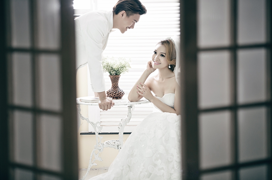 玻璃屋 婚纱照