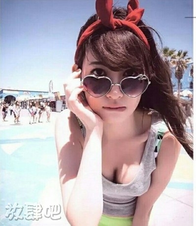 妹纸墨镜好漂亮 哪买的