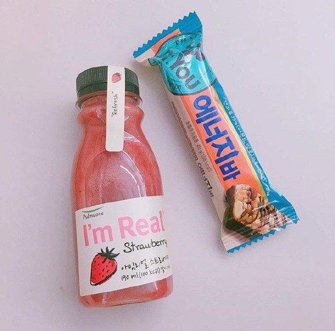 俘获少女心的i'm real 果汁