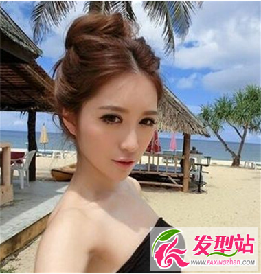 活力韩式盘发 给你不一样的体验