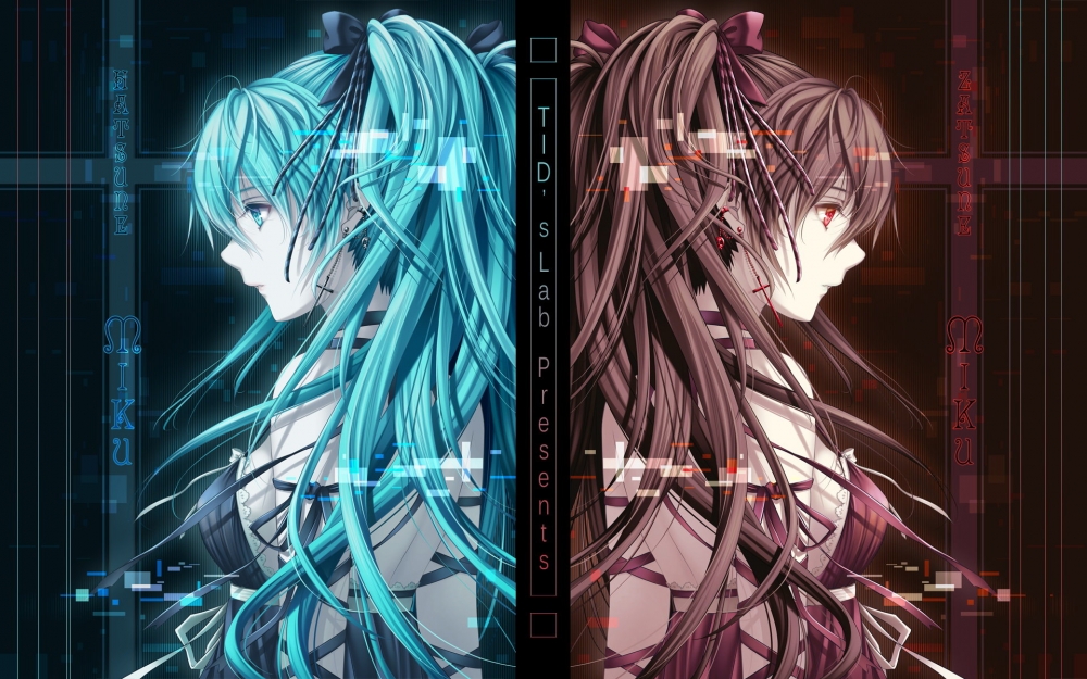 初音未来镜音双子动漫高清桌面壁纸