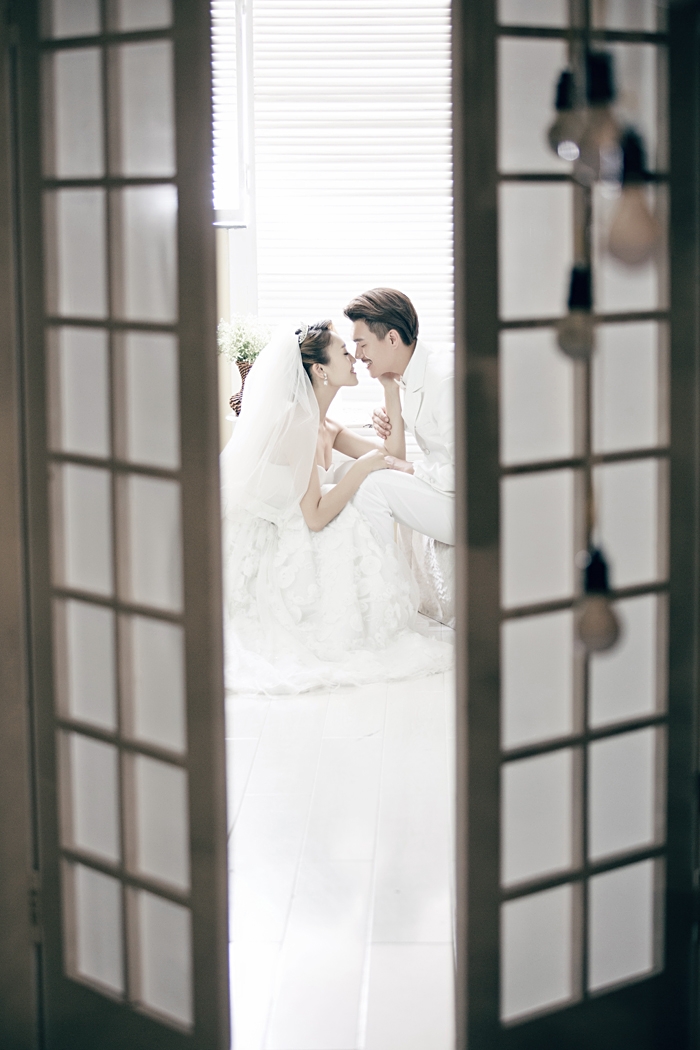 玻璃屋 婚纱照