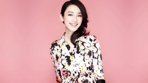 气质美女明星张俪写真壁纸
