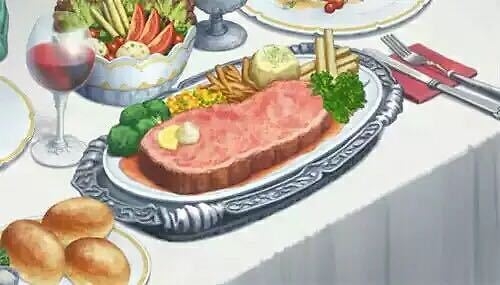 吃货唯美插画图片