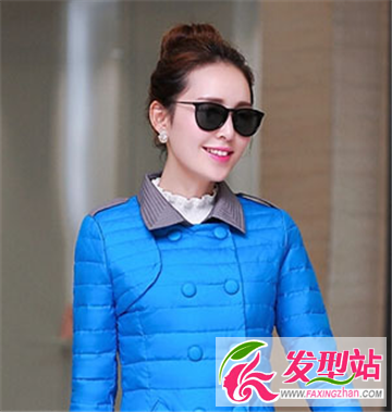 无刘海女生中长发发型 可爱吸睛易打理