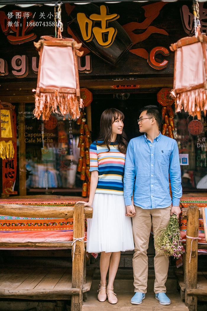 咖啡馆的故事 婚纱照